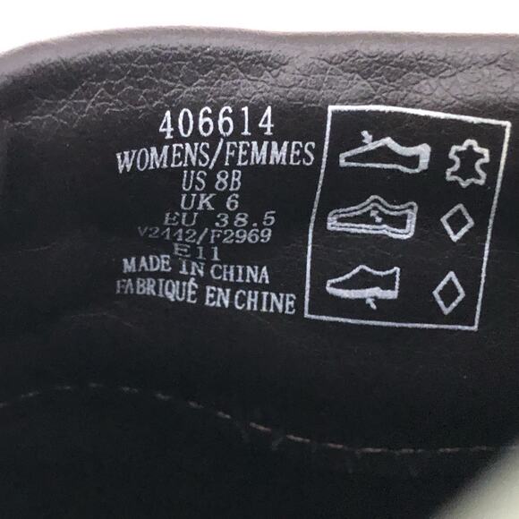 Lands End Women's Slip On Shoes Size 8 Comfort Loafers Mocs Tan Suede Leather - Picture 6 of 10